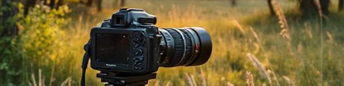 Camera in de natuur