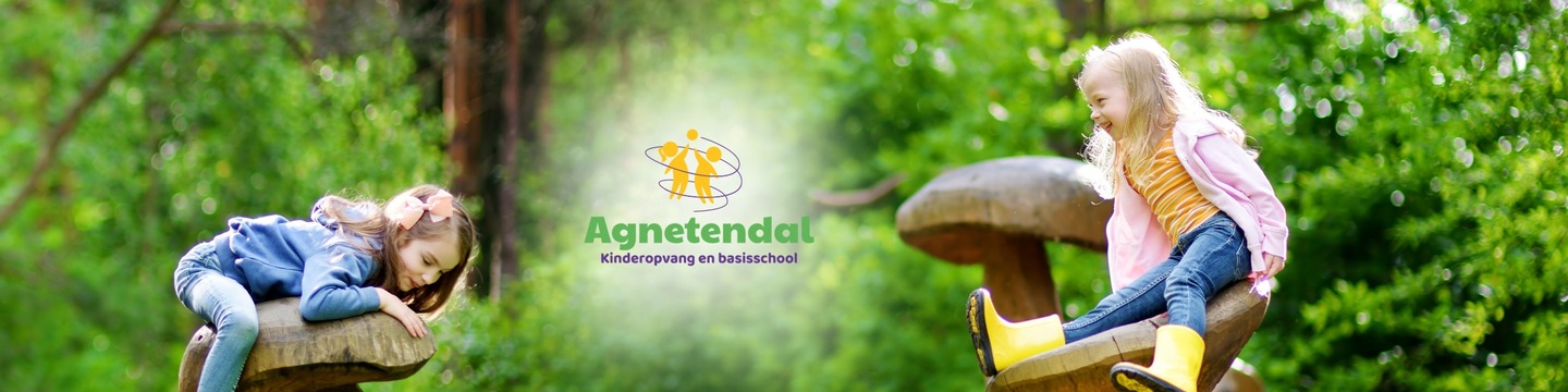 Het oude schoolgebouw Agnetendal in Dommelen